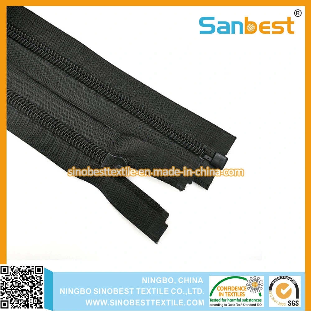 High quality/High cost performance  Waterproof Nylon Zipper for Garments