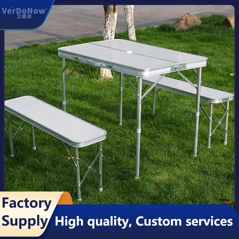 Collapsable Desk Aluminum Camping Table Folding