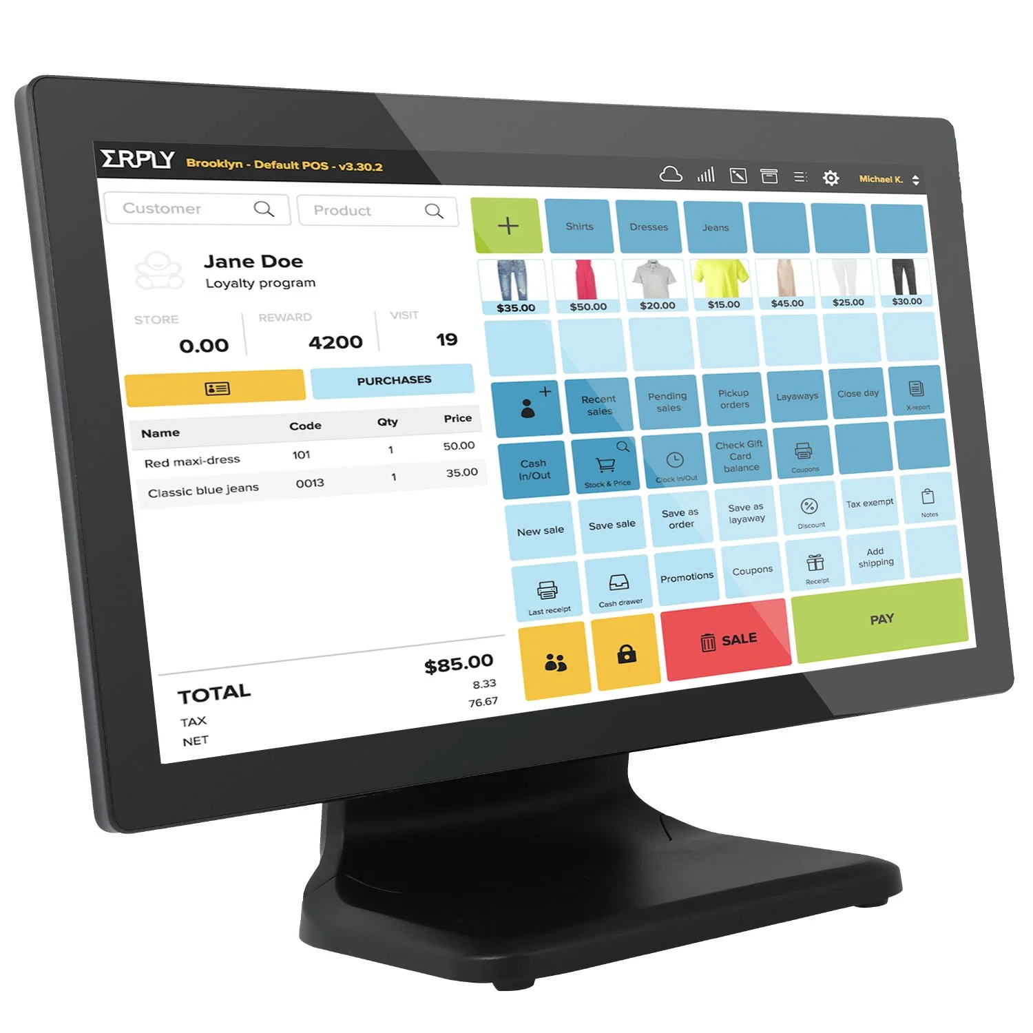 2022 Polular Table All in One Anroid POS System