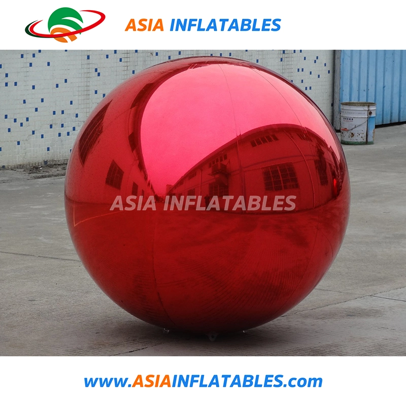 Red Inflatable Mirror PVC Balloon for Event Holiday Decoration