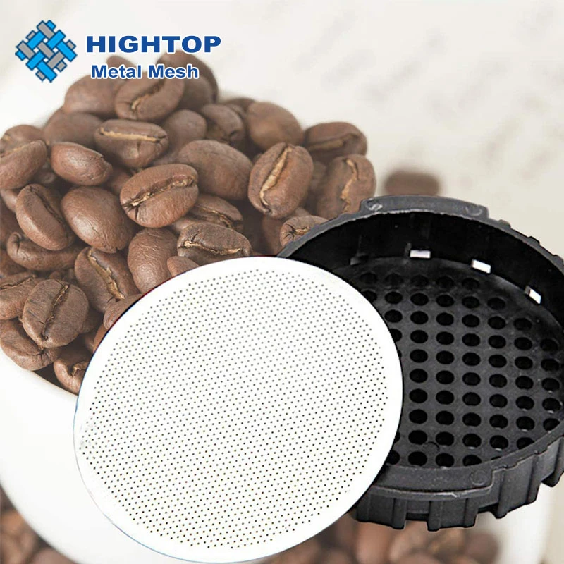 Stainless Steel Photo Chemically Etched Coffee Filter Disc for Aeropress Coffeemaker