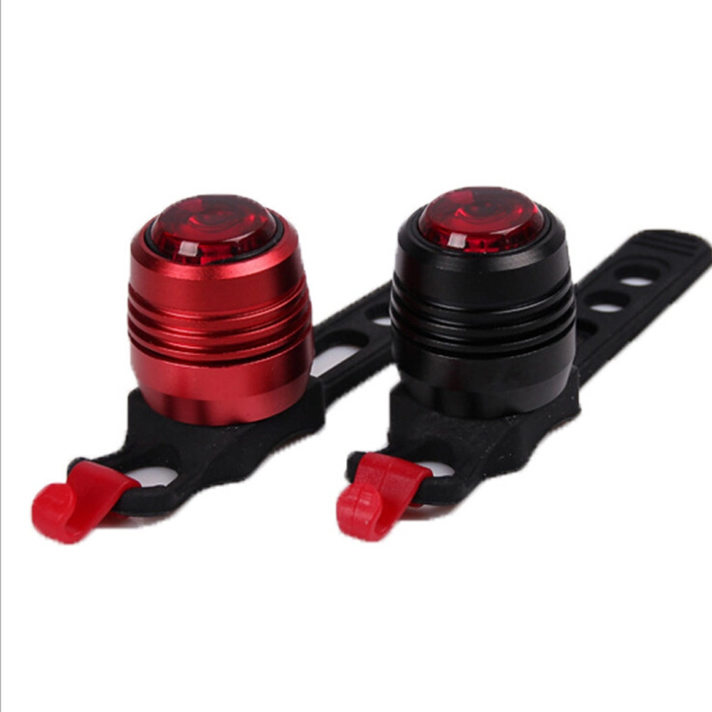 Alloy Red LED USB Rechargeable 3 Mode Ruby Bike Tail Light