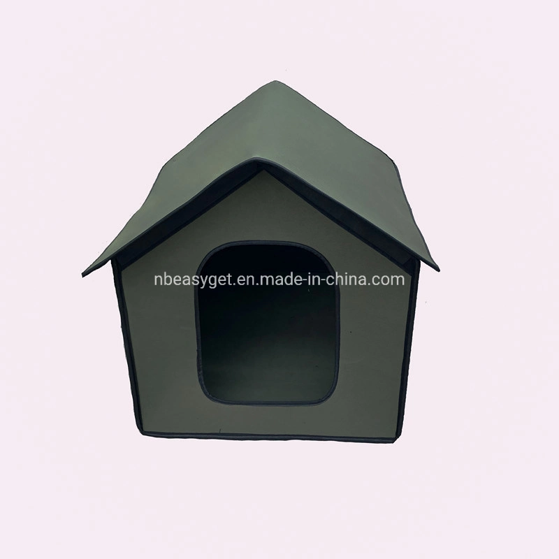 Portable Soft Dog House Cat House, Outdoor Waterproof Windproof Rainproof Dog Pet House, Foldable Semi Enclosed Pet Puppy House Esg12790