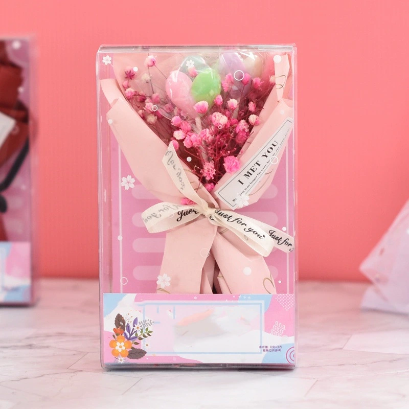 عيد الحب lollipop Bouquet Sugar-Free High Appearance Level Candy Creative حلوى باقة الهدايا المنتهية