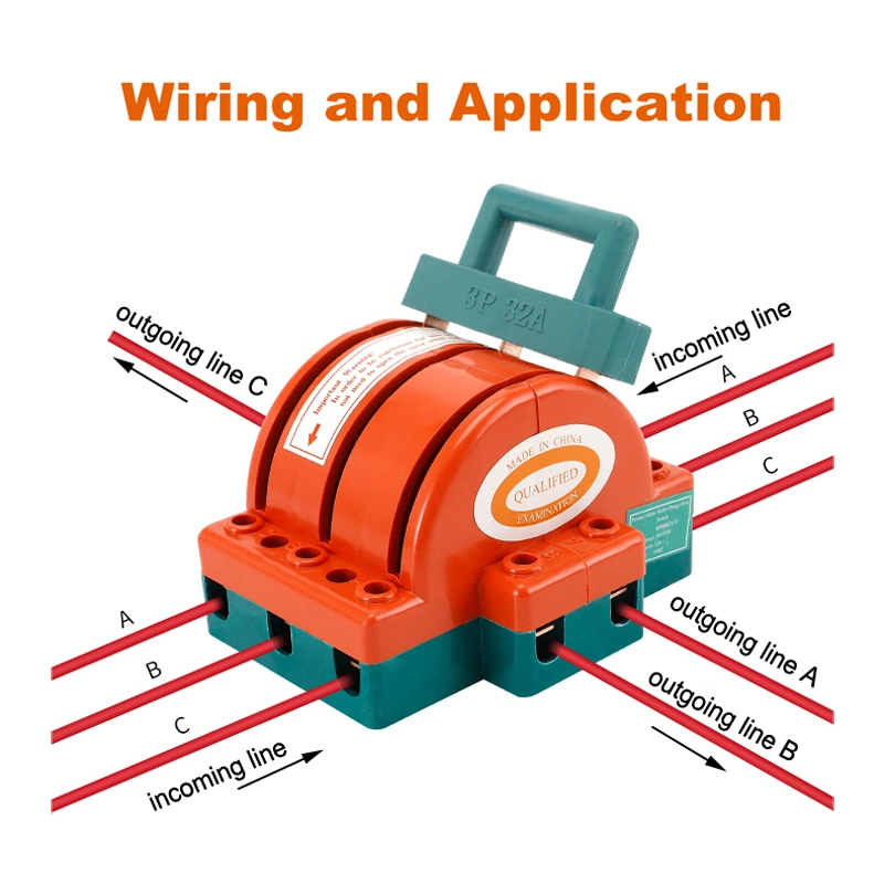 Tensão baixa 3p 225um duplo interruptor da faca Desligar Alterar sobre o interruptor