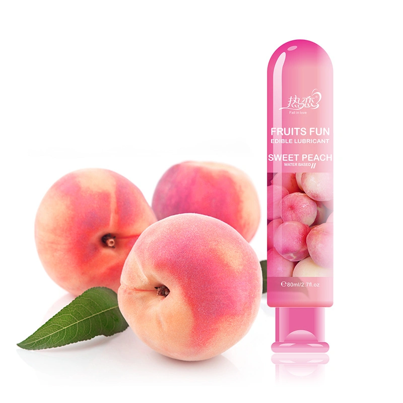 Crema lubricante comestible Cherry cuerpo Personal lubricantes sexuales adultos Oral Productos