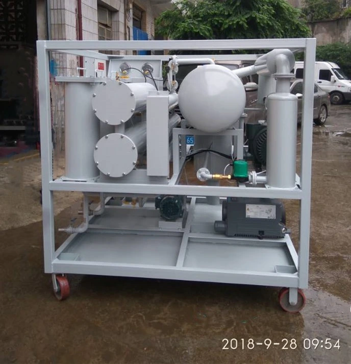 1800L/H Double Stage Vacuum Transformer Oil Purification Machine