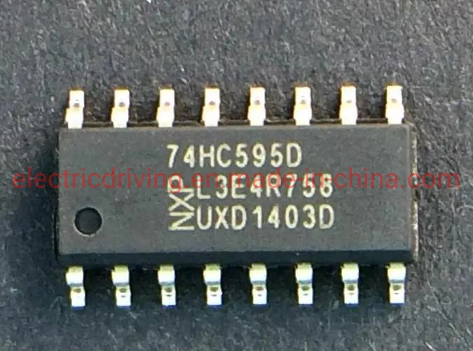 Sop16 la distribución de componentes probados original nuevo circuito integrado IC chip 74HC595D
