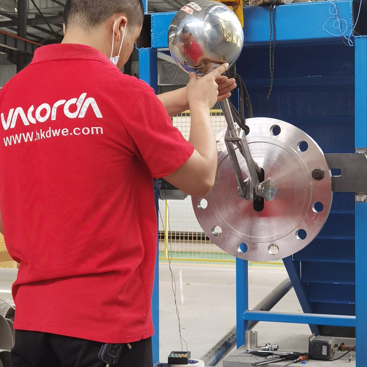 Capteur de niveau d'eau à flotteur en acier inoxydable monté sur le côté, fourni par l'usine.