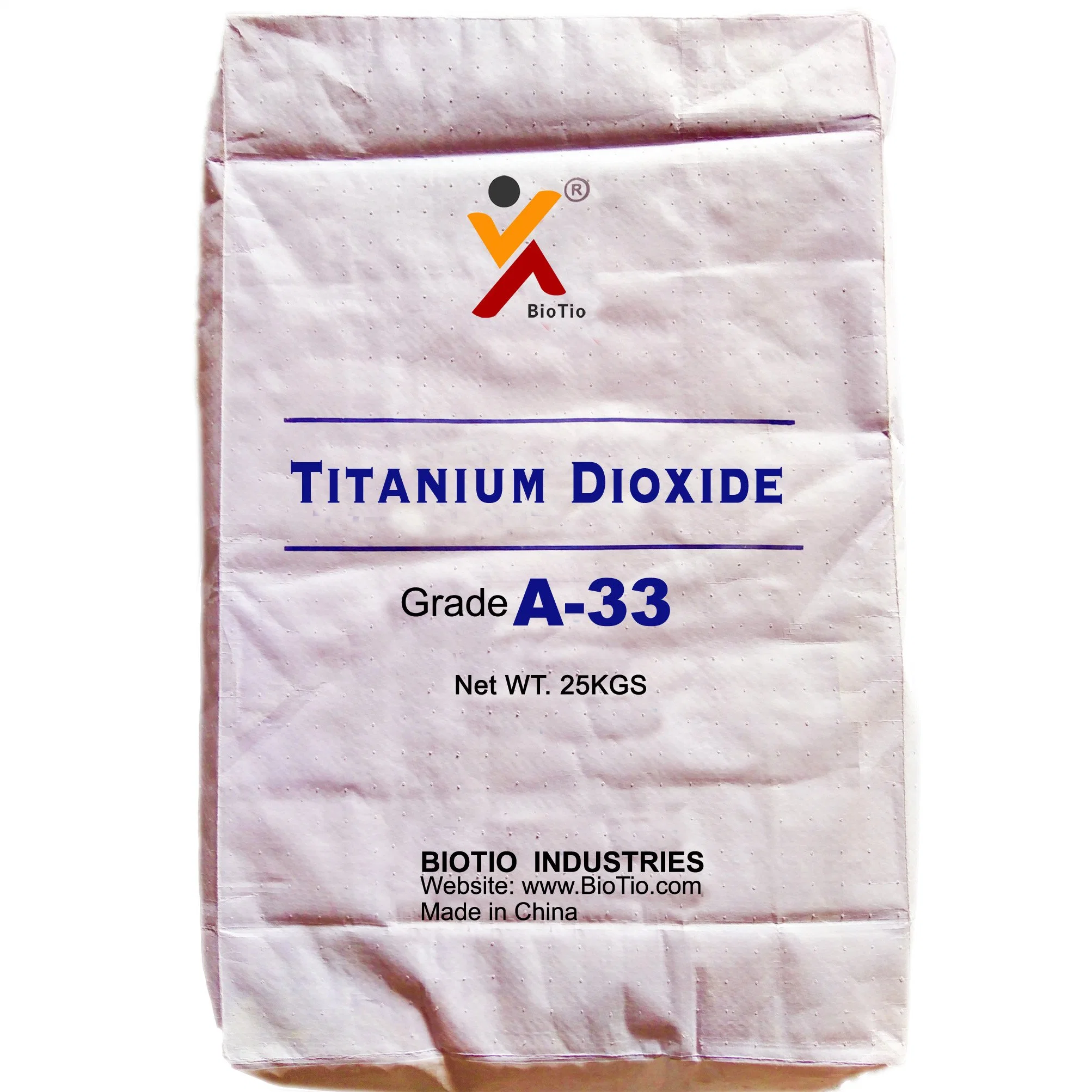 Chemical Fibre Grade Titanium Dioxide TiO2 A33 Plastic, Masterbatch, Printing Ink, Papermaking, Coating