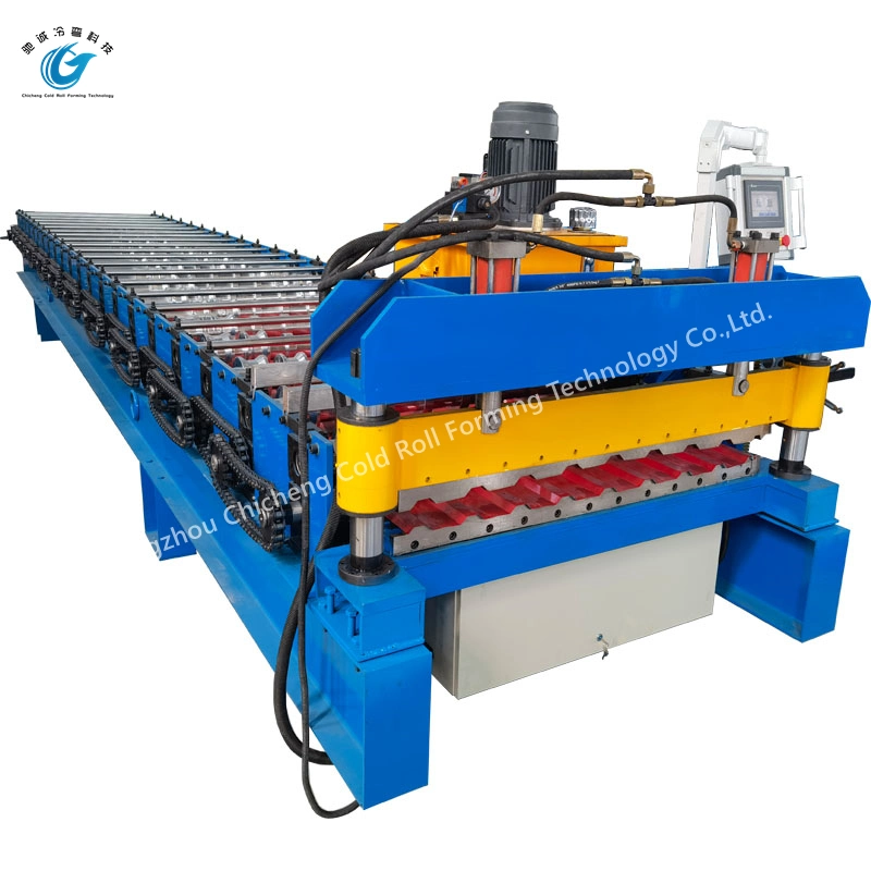 Wholesale/Supplier Galvanized Metal Steel Iron Roof Tile Roofing Sheets Making Machine/Roll Forming Machine Price/Building Material Making Machinery