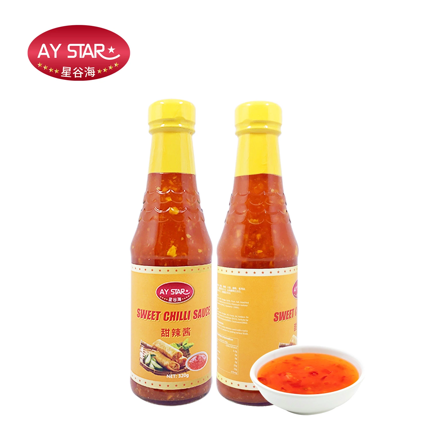 Chinesische Scharfe Pfeffer Süße Chili-Sauce Gesunde Würze