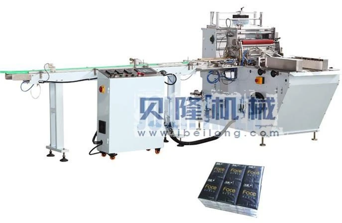 Pocket Facial Tissue Paper Machine Making Folding Packing