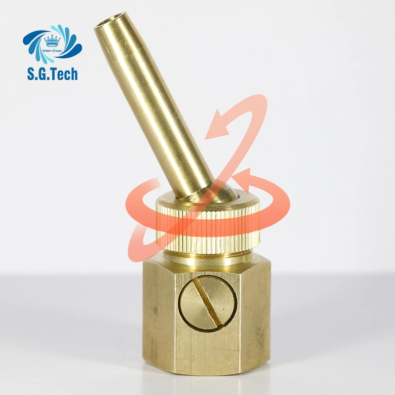 Fast Delivery Adjustable Direct Injection Copper Water Nozzle Stainless Steel Wholesale/Supplier Fountain Nozzle