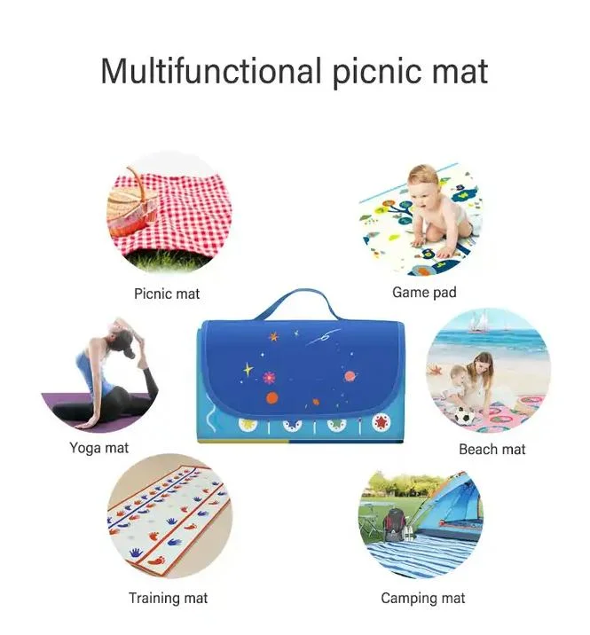 Camping Gran Picnic Mat Picnic Mat impermeable puede ser personalizado