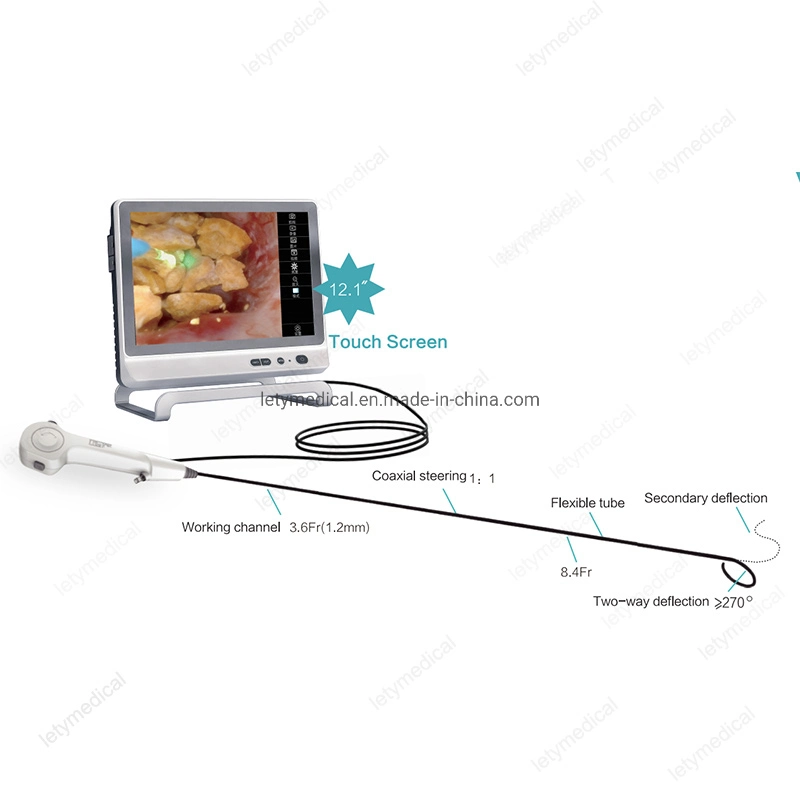 High quality/High cost performance  Urology Single-Use Flexible Video Ureteroscope Digital Disposable Urethroscope Endoscope Uretero-Renoscope