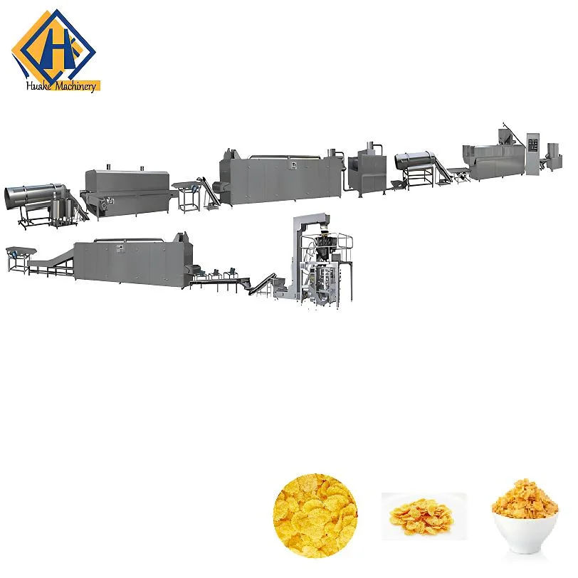 Automatic Breakfast Cereals Making Machine Grain Product Processing Machine