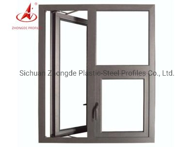 Zhongde nouvellement développé Double vitrage brise thermique aluminium Casement fenêtre / aluminium Fenêtres