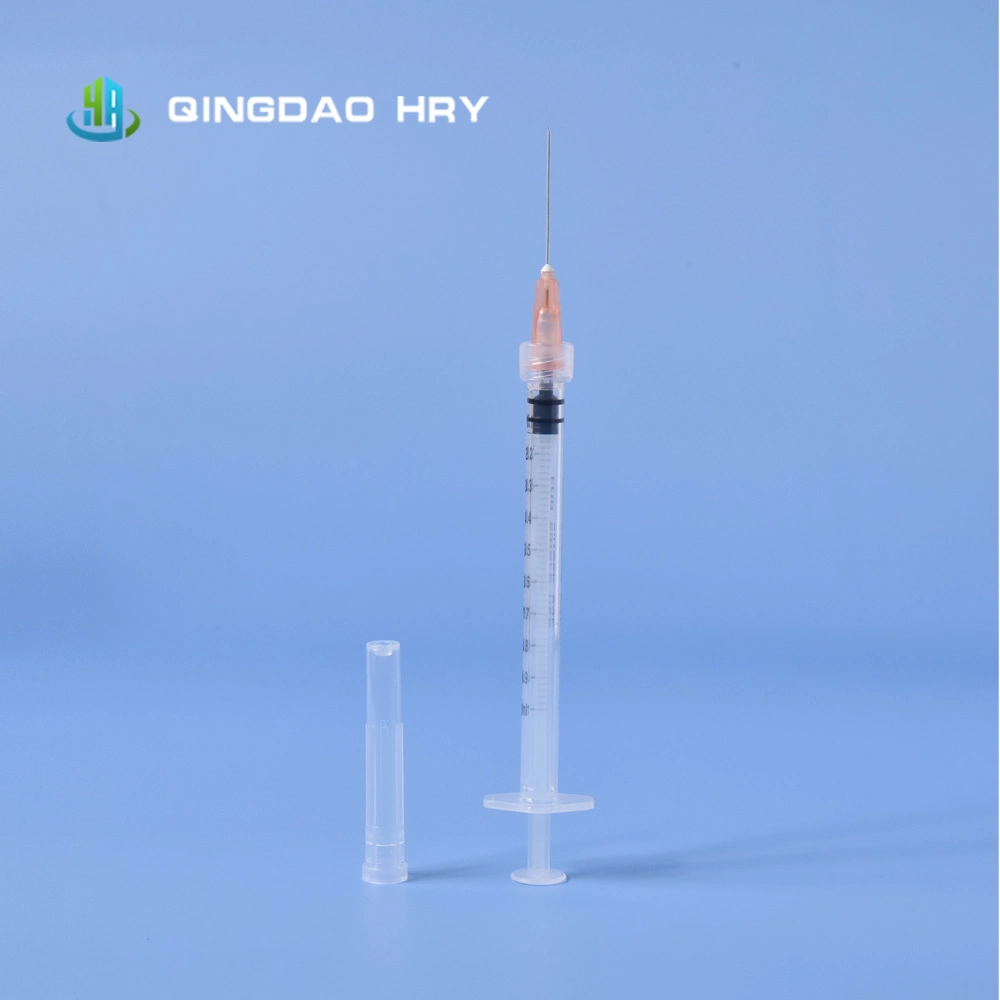 Medical Use Disposable Safety 1ml Sterile Latex-Free Syringe/Injector Syringes with CE ISO Approved