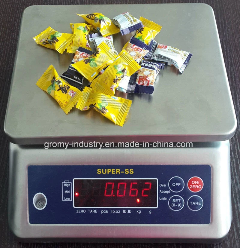 0.1g Waterproof Scale Stainless Portion Scale 15kg