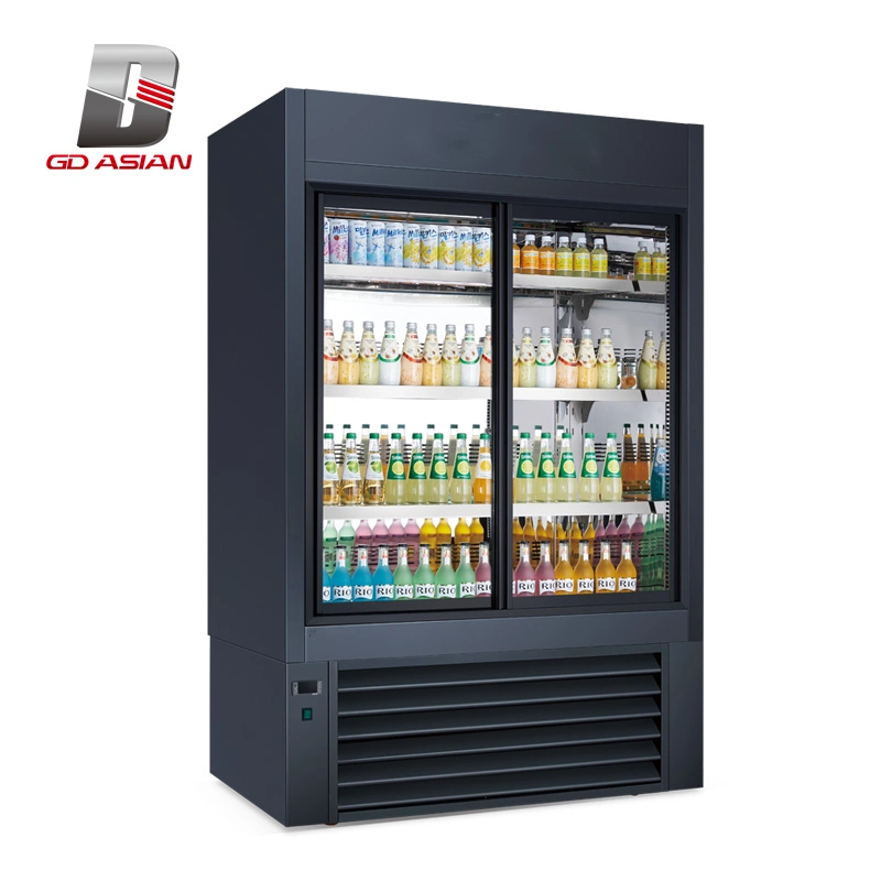 Upright Chiller Commercial Refrigeration Showcase for Commercial Using