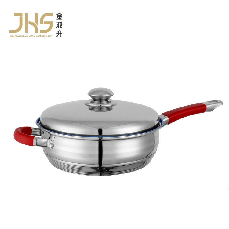 Custom Home Appliance Kitchen Non Stick Cooking Pot Set Stainless Steel Cookware