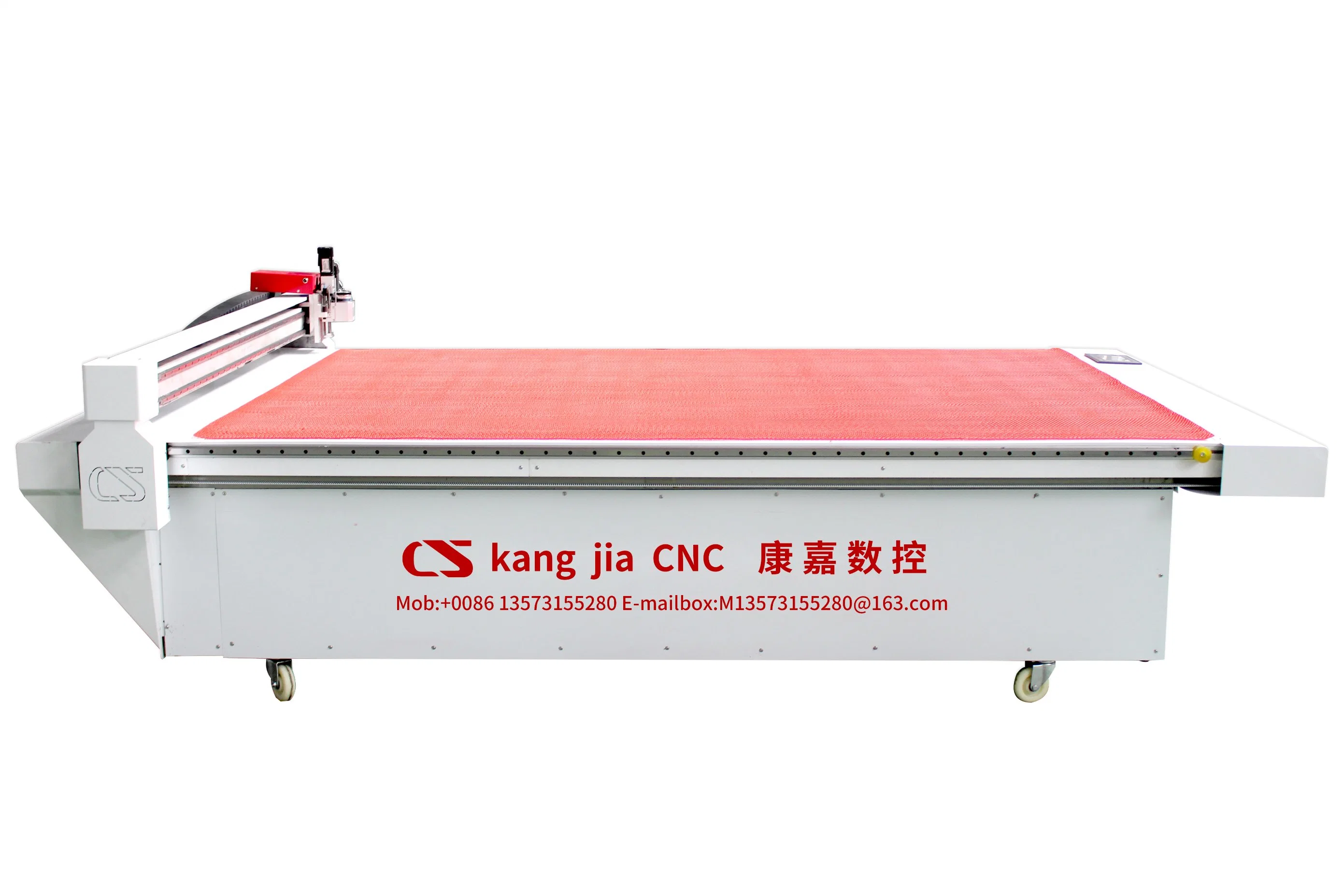 Conveyor Felt Roller Label CNC Vibration Knife Machine Roller with Receiving Station