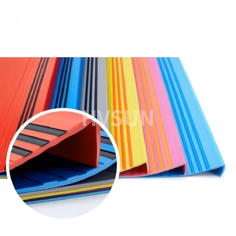 Various Colors and Patterns Rubber Tread for Stair Safe Mat