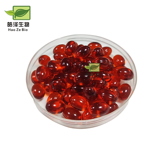 Customize Private Label Astaxanthin Capsule Astaxanthin Soft Capsules Natural Astaxanthin Softgel