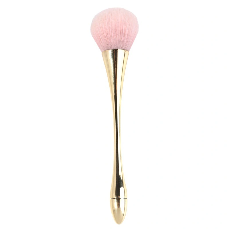 New Gold Makeup Brush: Small Single Loose Powder Blusher Tool