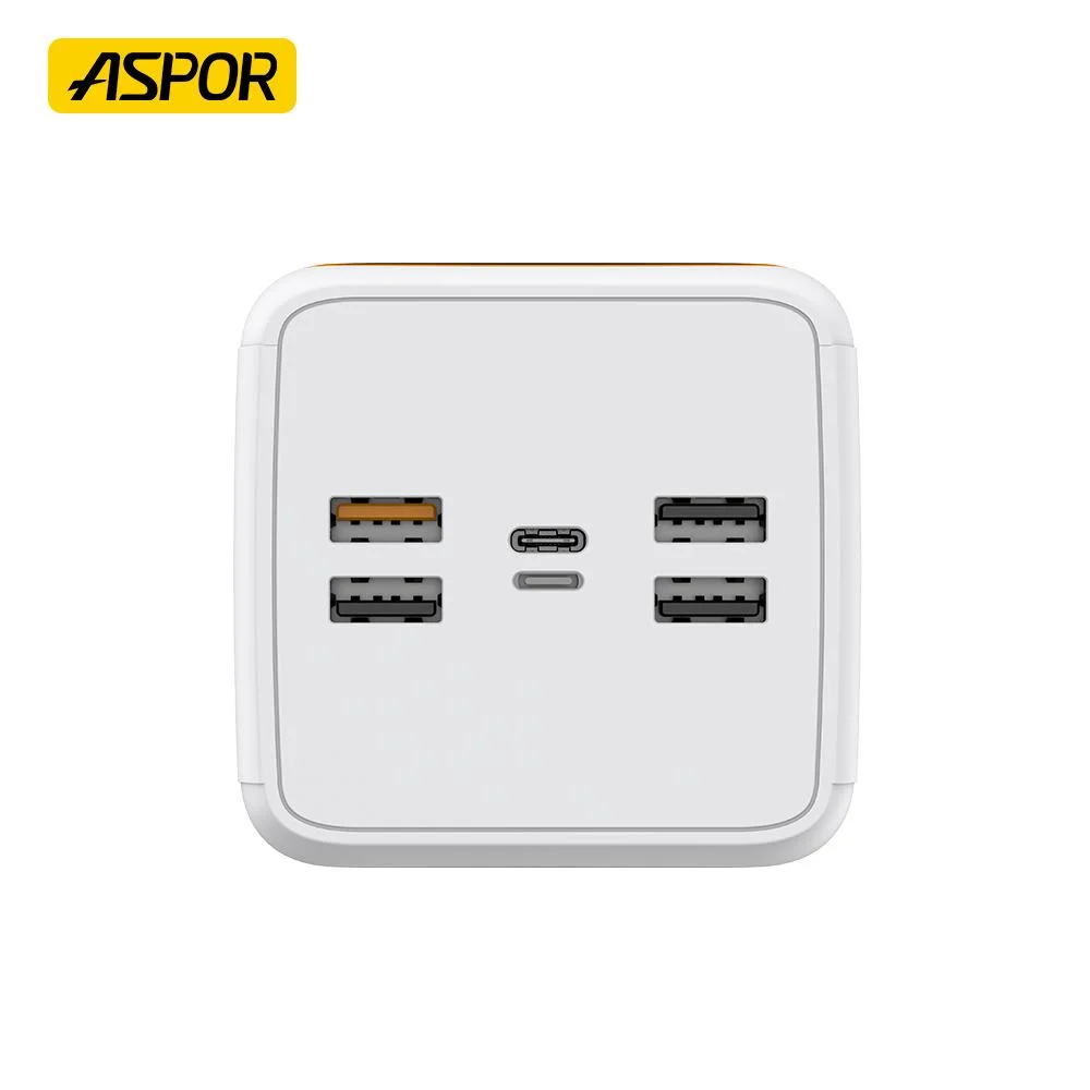 Aspor A350 New Big Capacity 50000mAh Power Bank Super Quick Charging 22.5W Fast Charge Support 7 Devices Charge Together