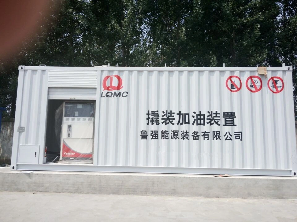 20 Feet Fuel Service Container Mobile Station with Reasonable Price