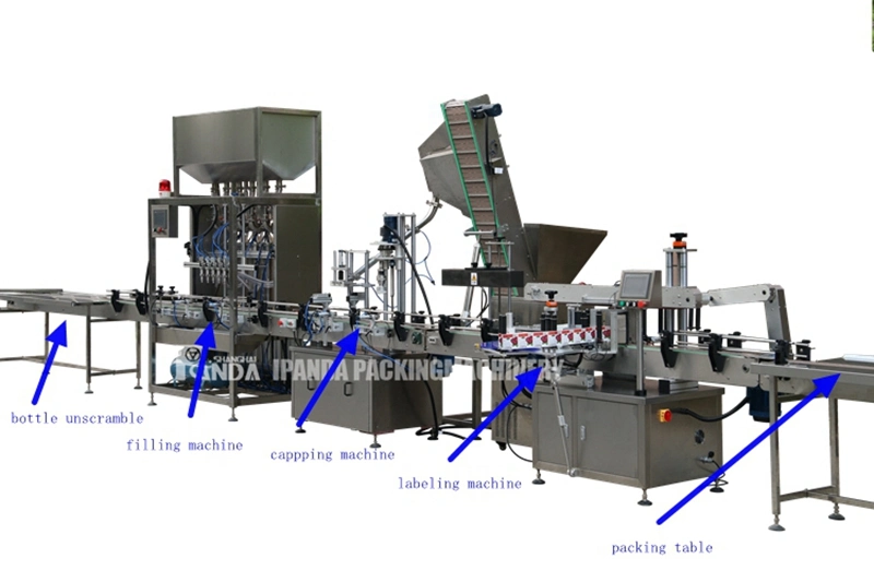 Sanitizer Filling Line Plastic Trigger Sprayer Filler Machine