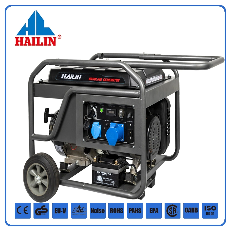 5000W 6000watt generador de gasolina de bastidor abierto de 230V