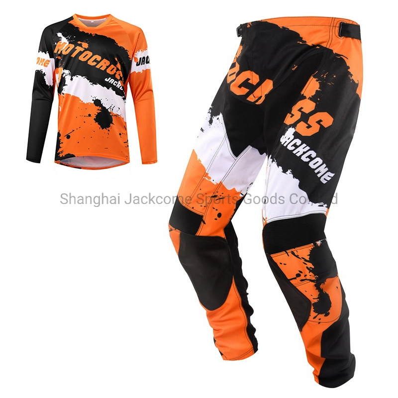 Melhor qualidade personalizado Moto off-road Jersey e camisetas Conjunto Motocross/Suits para piscina andar de engrenagem MX
