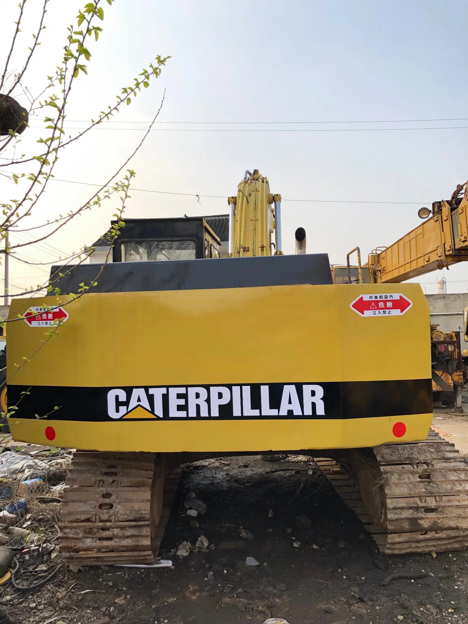 excavadora de cadenas usado Catt E200b miniexcavadora usado para la venta