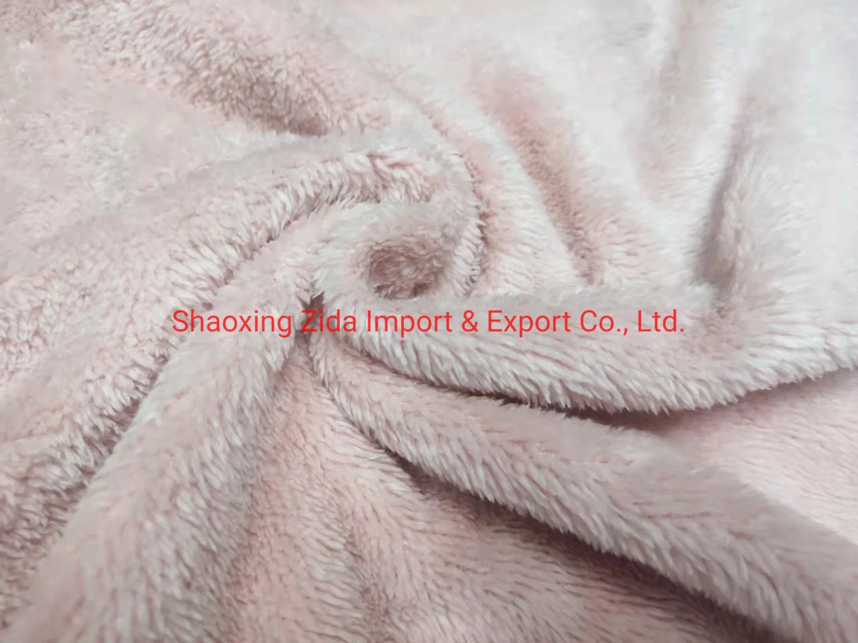 100% Polyester Double Side Shu Velveteen Knitting Fabric