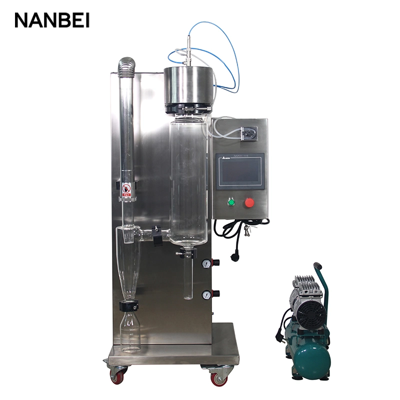 Lab Mini Pharmaceutical Food Vegetable Milk Egg Powder Spray Dryer for Inorganic Solutions