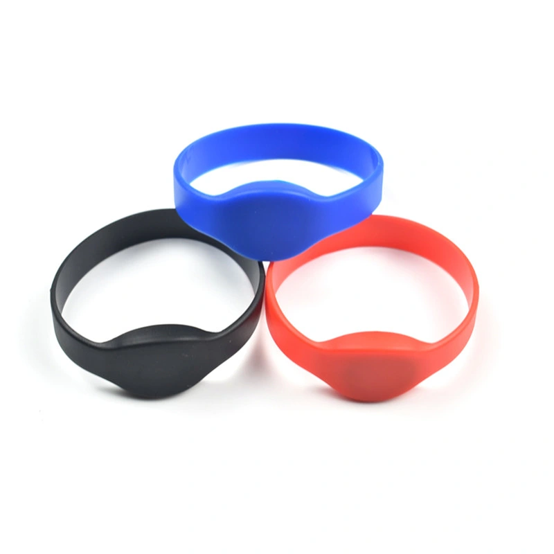 13.56MHz MIFARE Ultralight C RFID silicone Wristband Bracelets