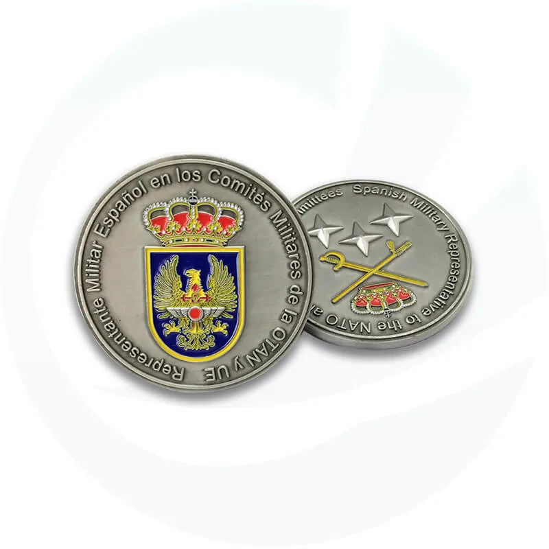 Promotional Cheap Metal 3D Engrave Gold New York Police Precinct Detective Squad Chelsea Manhattan Coins Sports Ceremonies Metal Modern Style