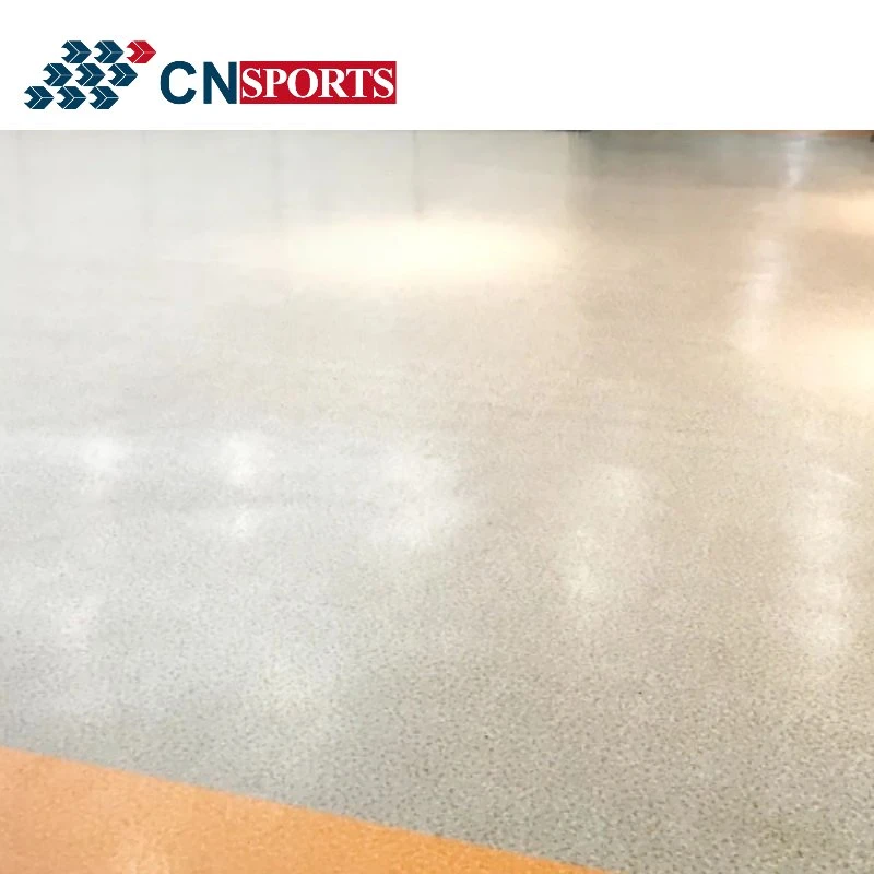 Easy Construction Seamless Roller Coating Rubber Flooring for School Ground