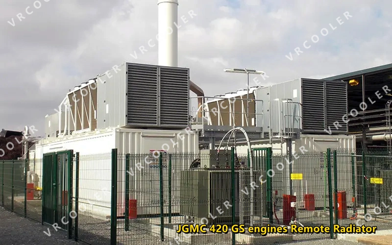 GE Jenbacher JGC 320 GS-S. L refrigeración del generador eléctrico del reactor del motor de gas