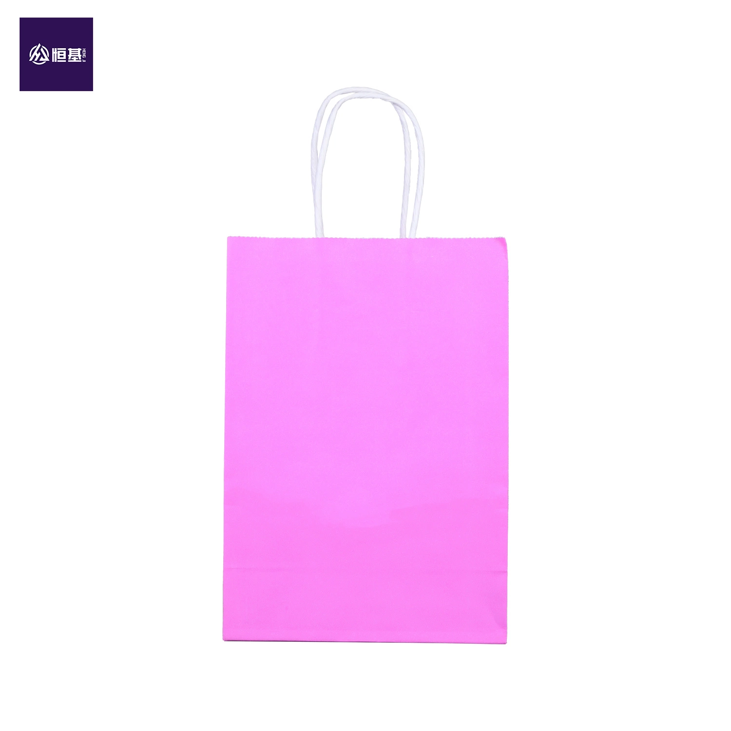 Fashion Hand Held Shopping Paper Bags Gift Shopping Colorful Paper Bag