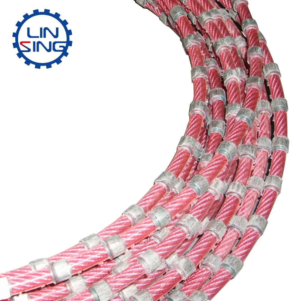 Long Life Diamond Wire Saw Rope Manufacturers Fot Stone