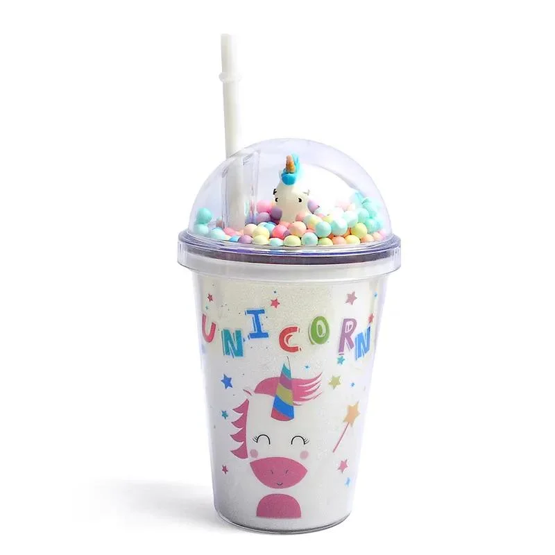 Juice Milk Coffee Tea Starry Sky Drinking Water Cup Clear Plastic Cups