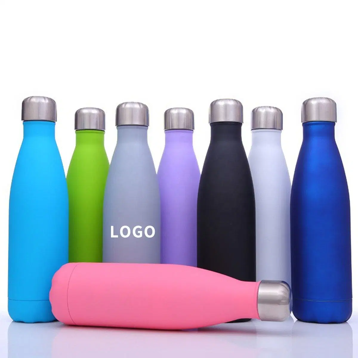 Squeeze Borosilicate Custom Water Bottle Label Printing Glass Water Cup