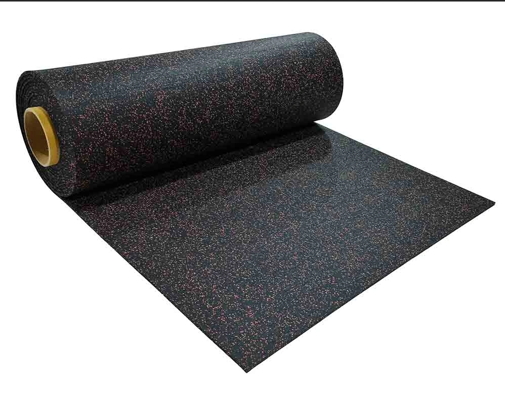 Caty Durable and Economical Rubber Flooring, Recycled Rubber Gym Flooring