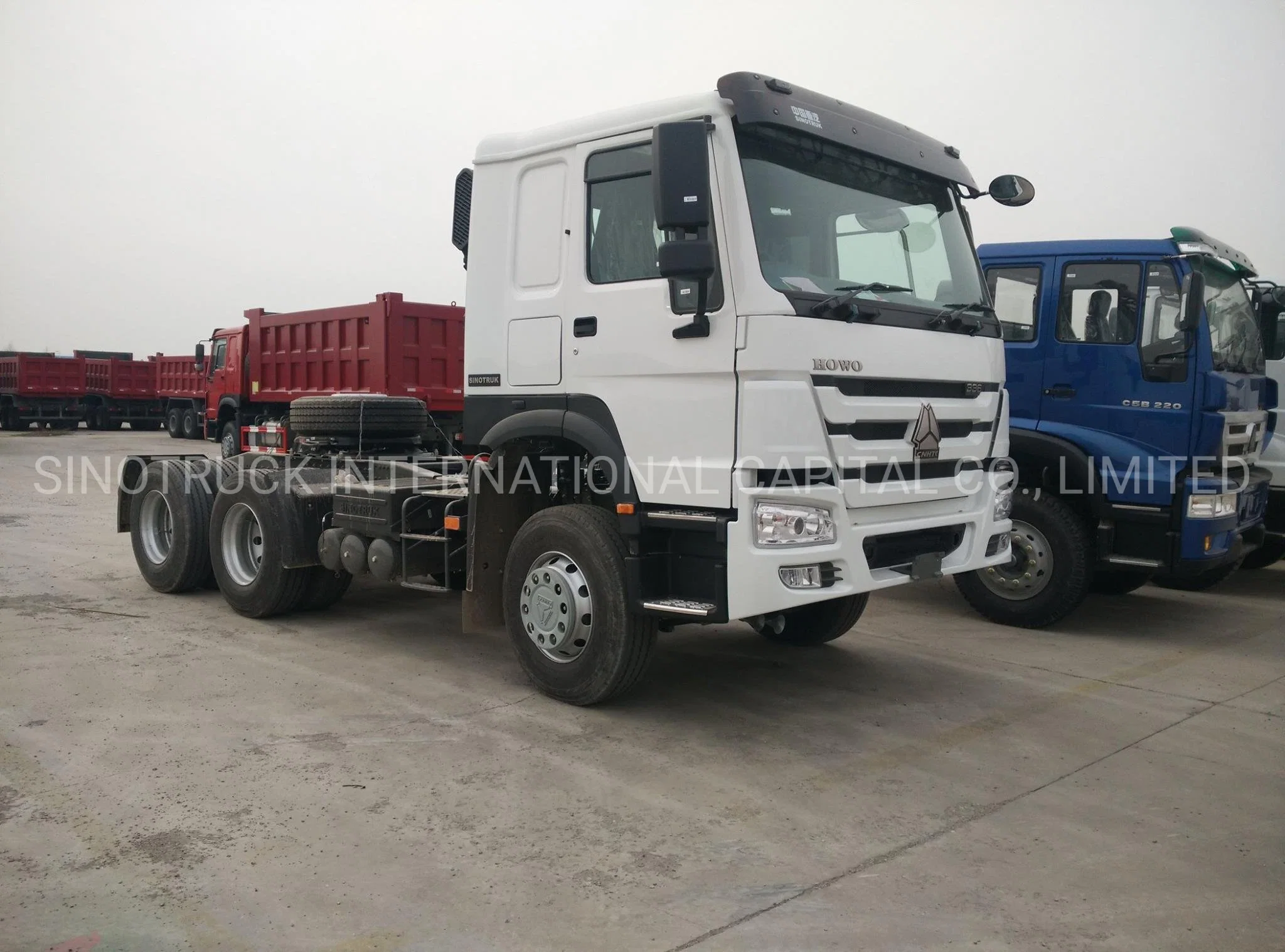 Full Series Brand New Sinotruck HOWO 4X2 6X4 Tractor Truck with 371HP/400HP Engine