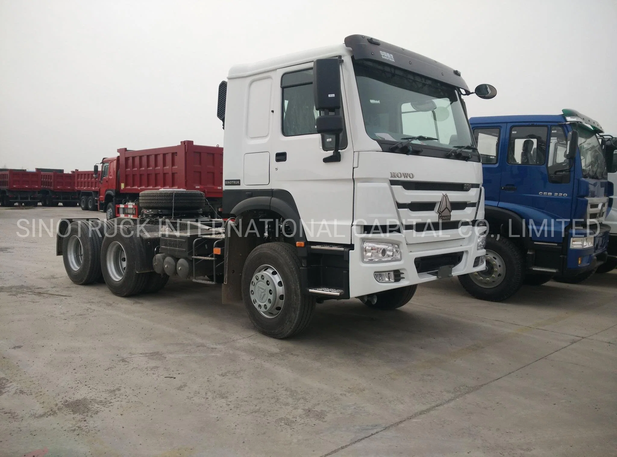 Full Series brandneue Sinotruck HOWO 4X2 6X4 Traktor Truck Mit 371HP/400HP-Motor