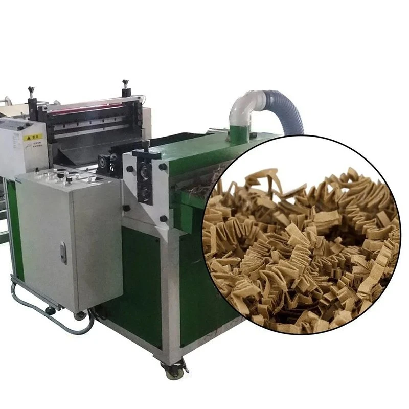 Top Supplier Buffer Cushion Filling Kraft Crinkle Cut Paper Machine